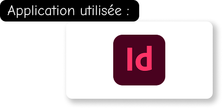 Photo pour montrer que j'ai utilisé Indesign pour mes créations.